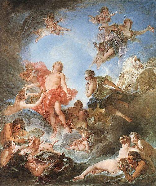 Francois Boucher The Rising of the Sun oil painting picture